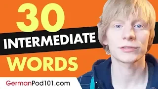 30 Intermediate German Words (Useful Vocabulary)