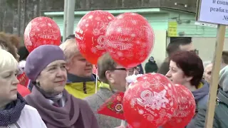 Североонежск 9 мая 2022 г   Митинг посвящённый Дню Победы