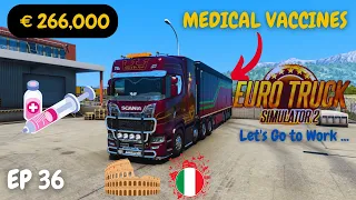 Euro Truck Simulator 2: I did my first job in TURKEY  - POV Truck Driving  | EP 35.