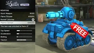 GTA 5 - DLC Vehicle Customization - FREE Invade and Persuade RC Tank (Review & Durability Testing)