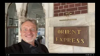 Orient Express Station Paris to Istanbul. GREAT GLASS!  Historic! - Istanbul Turkey - ECTV