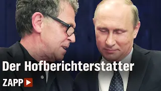 Hubert Seipel: Putins Mann in der ARD | ZAPP | NDR