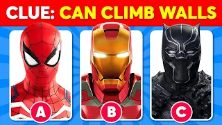 Guess The MARVEL HERO by only 1 CLUE / HINT