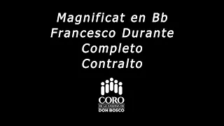 07 - Magnificat Durante Completo - Contralto - Bonus Track