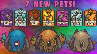 [TAMING.IO] 7 NEW UNIQUE AND POWERFUL PETS - GAZES!