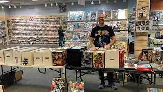 SETTING UP AS A DEALER AT A COMIC BOOK SHOW / FIRST TIME EVER