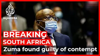 South Africa top court orders Jacob Zuma to prison for contempt