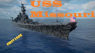 Modern warships- New Update-  USS Missouri upgrade & First battles