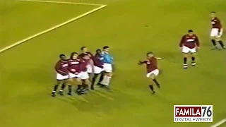 Napoli-Torino 1-0 (Boghossian) del 10 Aprile 1996 stadio "San Paolo", calcio Serie A