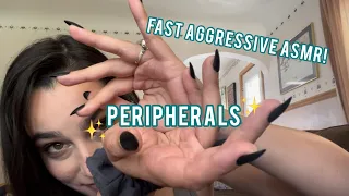 ASMR 👀 Fast & Aggressive Peripheral Triggers (Visuals)