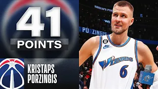 Kristaps Porzingis Sets New CAREER-HIGH 41 Points! | November 28, 2022