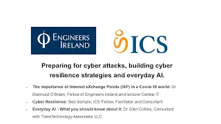 Preparing for cyber attacks, building cyber resilience strategies and everyday AI.