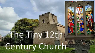 EXPLORE ENGLISH CHURCHES WITH STEVE. TINY 12TH-CENTURY CHURCH IN FARNDISH, BEDFORDSHIRE, England