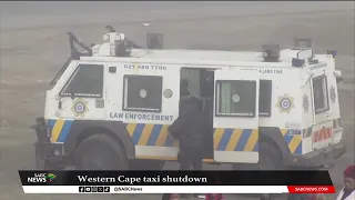 No end in sight to Western Cape taxi strike