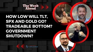 How low will TLT, SPX and Gold go? Tradeable bottom? Government shutdown?