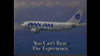 Pan Am - "Caribbean Getaway" - Commercial (1984)