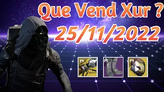 Xur Proteste ?😅- Xur à Partir Du 25/11 En 3 Minutes  [Destiny 2] [FR]