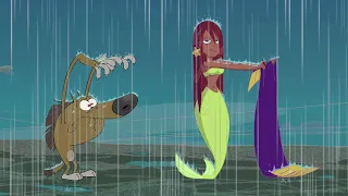 हिंदी Zig & Sharko 🌧 बरसात की अवधि  ☔ Hindi Cartoons for Kids