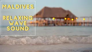 Waves Sounds on Maldives Beach | 7 Hours | Ocean Sounds for Deep Sleeping