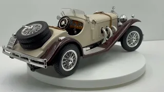 BBurago 1928 Mercedes Benz SSK 1/18 Diecast model