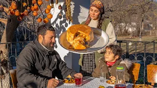 The King of Pilafs - Shakh Pilaf, Traditional Holiday Dish, Life in an Azerbaijani Village!