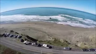 Salmon Creek Beach Surfing January 10th 2016