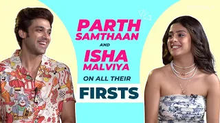 All My Firsts Ft. Parth Samthaan & Isha Malviya | First CRUSH, Paycheck & More | Pinkvilla