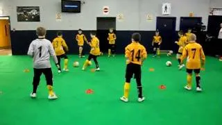 Training at Hampden Park.AVI