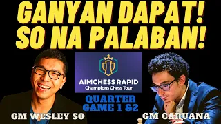 WALANG TABLA! NAGBABALIK ANG DATING BANGIS! So vs Caruana! Aimchess Rapid 2023 LB Quarter