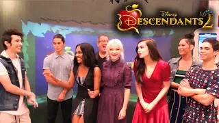 DISNEY'S DESCENDANTS 2 interviewing the cast & Director