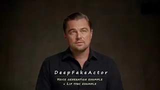 Leonardo DiCaprio talks about neural networks #deepfake