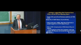 Grand Rounds 2016.09.07 "A Journey with Blood Cells and Viruses..." by Robert C. Gallo, MD
