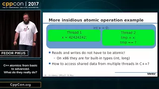 CppCon 2017 C++ atomics, from basic to advanced  What do they really do?