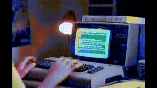 Commodore 64 advertising directly from the Commodore 64! REU C64 Werbung Remastered