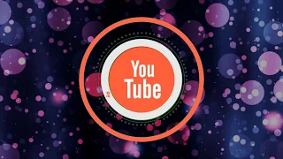 Intro YouTube Logo Green screen Full HD Circular Purple  Pink Particles  Relaxing Screensaver