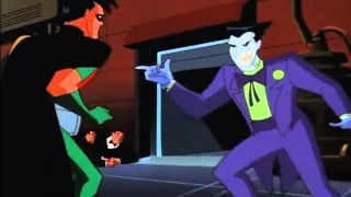 batman and Dick grayson robin vs. Joker