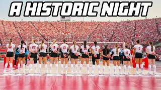 🚨 Nebraska volleyball sets NEW WORLD RECORD 🚨 Playing in front of 92,003 people! | SportsCenter