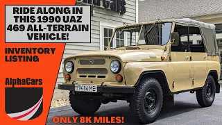 Only 8K Miles! 1990 UAZ-469 7-Passenger! Unmodified, Original Paint, No Rust & Mechanically Sound!