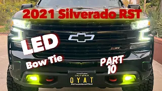 2021 Chevy Silverado (part ten): adding LED bowtie (glowtie)
