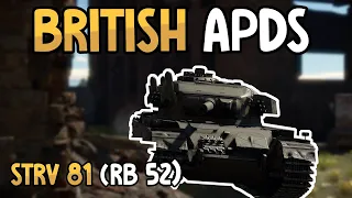 "British APDS" | Strv 81 (RB 52) | War Thunder Gameplay