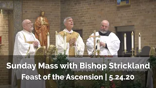Celebrate Sunday Mass with Bishop Strickland | Feast of the Ascension | 5.24.20 HD