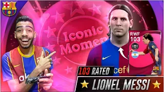 L.MESSI 103 Rated Gameplay Review 🔥 The highest Rated player in the history of pes mobile 😱