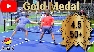 Pickleball Gold Medal 4.5 50+ Men's Doubles at Daytona PPA