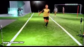 Cristiano Ronaldo races against sprinter!- Tested to the limit