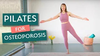 Standing Pilates Full Body Workout to Strengthen Legs, Back and Improve Posture | Osteoporosis Safe