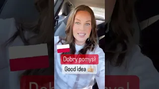 🇵🇱 “ good idea “ in Polish language #shorts