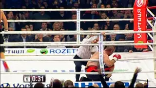 Александр Усик – Дэни Вентер НОКАУТ!  Oleksandr Usyk vs Danie Venter