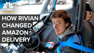 What It’s Like To Deliver For Amazon In New Rivian Vans