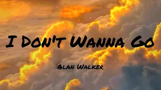 Alan Walker - I Don't Wanna Go (Lyrics) ft. Julie Bergan | benny blanco, Halsey, Khalid (Mix) 🌻