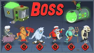 ZOMBIE CATCHERS  BOSS ZOMBIES （infested city）#zombiecatchersgame